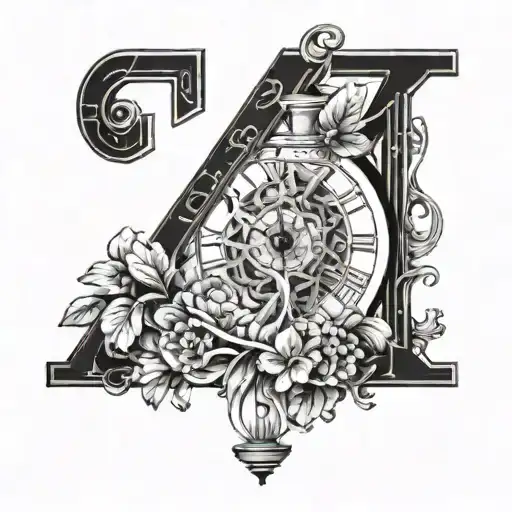 Incorporate Roman numerals representing special day 5 Feb 2024 tattoo design idea