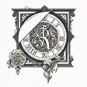 Incorporate Roman numerals representing special day 5 Feb 2024 tattoo design idea