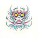FLCL tattoo design idea