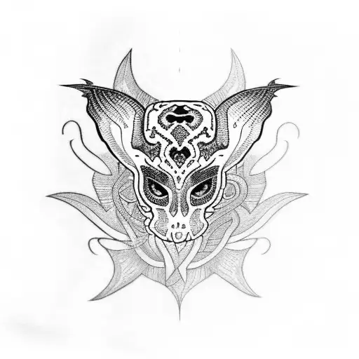 gothic style sleeve with snakes, a moth and mandala pattern tattoo design idea
