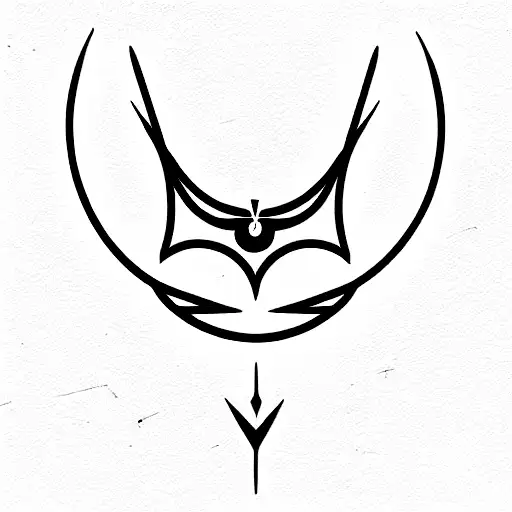 symbol lilith  tattoo design idea