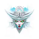 symbol lilith  tattoo design idea