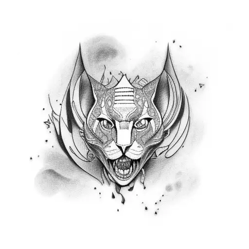 Bisexual tattoo design idea