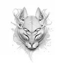 Subtle Bisexual tattoo design idea