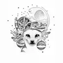 a last supper tattoo design idea