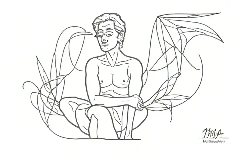 MUSA 13/01/1956-01/01/2024 tattoo design idea