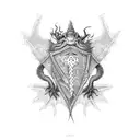 dragon turtle shellback tattoo design idea