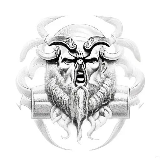 Ares god of war tattoo design idea
