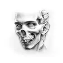 bart eminem tattoo design idea