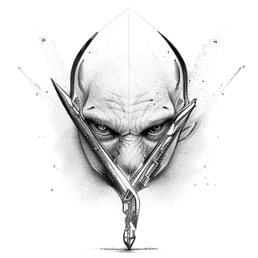 skyfall  tattoo design idea