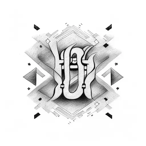 anxiety tattoo with comforting Bible verse tattoo design idea