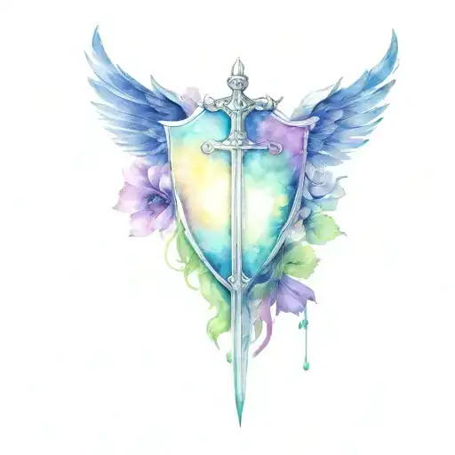 armour of God pretty tattoo  tattoo design idea