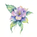 armour of God pretty nature feminine  tattoo design idea