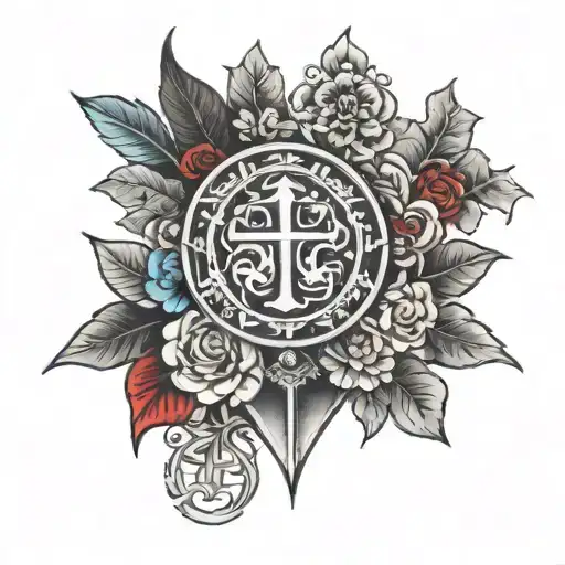 english heritage symbols tattoo design idea