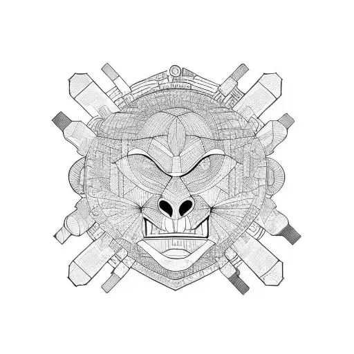 barrel of monkeys  tattoo design idea