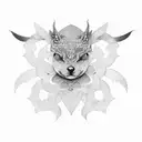 ginkgo  tattoo design idea