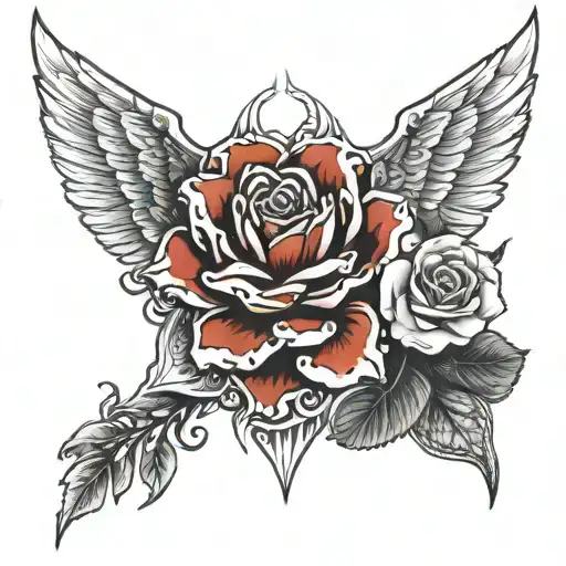The future is faced and not run away from. tattoo design idea