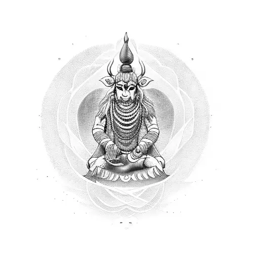 lord shiv tattoo design idea