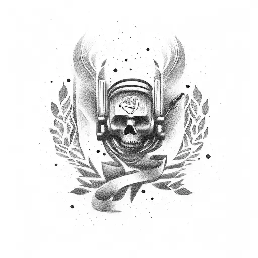 avicii logo saying "live a life you will remember" tattoo design idea