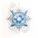 Orion constellation tattoo design idea