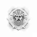 Marcus Aurelius tattoo design idea