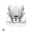 Marcus Aurelius tattoo design idea