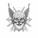 Marcus Aurelius tattoo design idea