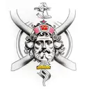 Marcus Aurelius tattoo design idea