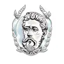 Marcus Aurelius tattoo design idea