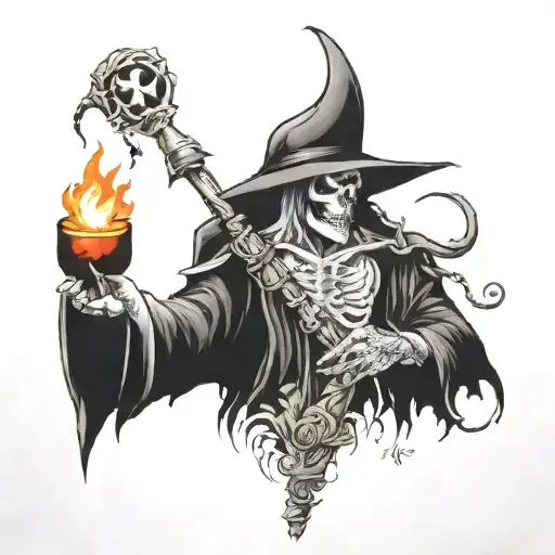 death, healing, journey, you did it tattoo design idea