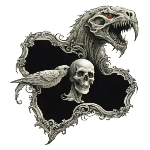 afterlife tattoo design idea