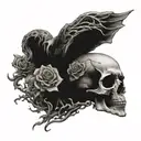 afterlife tattoo design idea