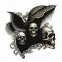 afterlife tattoo design idea