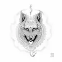 srinivas and lakshmi tattoo design idea