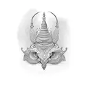 srinivas and lakshmi tattoo design idea