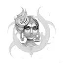 srinivas and lakshmi name tattoo design idea