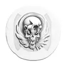 saint james shell tattoo design idea