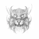 loner tattoo design idea