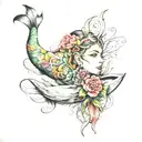 Meena tattoo design idea