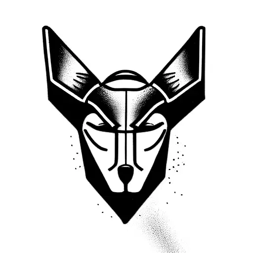 Anubis tattoo design idea