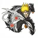 ichigo bleach tattoo design idea