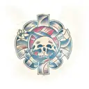 chest tattoo design idea