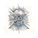 chest tattoo design idea