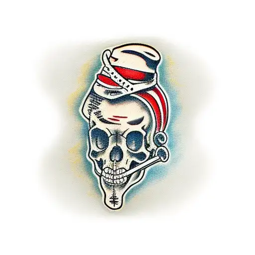 banjo  tattoo design idea