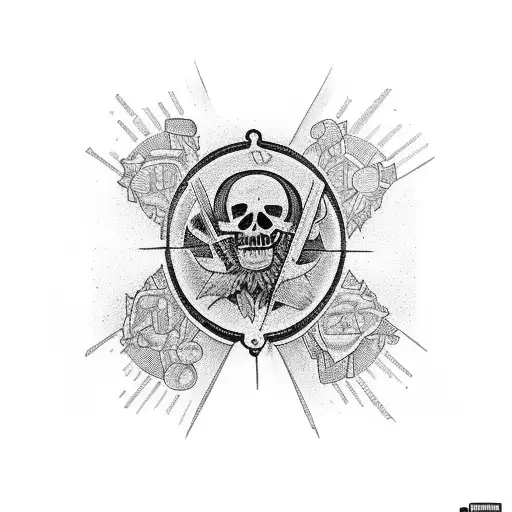 "EAT THE RICH" text, all caps with "A" being replaced with anarchy symbol tattoo design idea