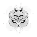 optical illusion cool tattoo design idea