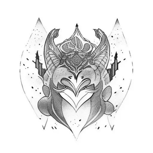 tatuagem da feyre em acotar tattoo design idea