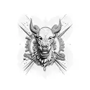 ramos nos braços  tattoo design idea