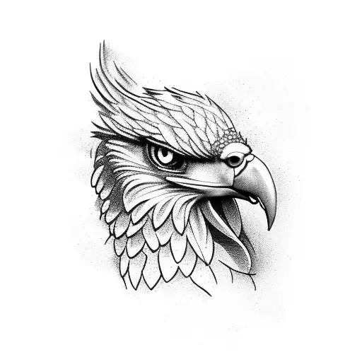 poland eagel tattoo design idea