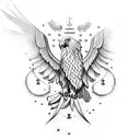 poland eagel tattoo design idea